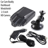 Car Cam Buddy Dashboard Windshield Cam -14 Hours Record Time