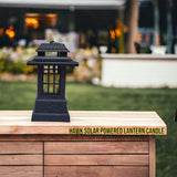Hawk Solar Powered Lantern Candle