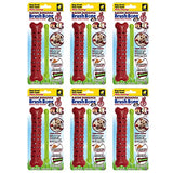 BrushBone - Dog Toothbrush Bone - Bacon Bonanza - 6 Pack