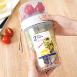 2-Way Meal Prep Container with Detachable Top - 760 mL