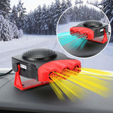 Compact 150W Car Heating & Cooling Fan - Perfect for Any Vehicle