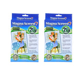 Magna Mesh Screen-- Magnetic Closing Mesh Door - Two Pack