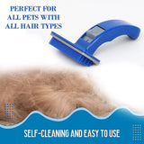 Self-Cleaning Pet Hair Brush: Keep Your Space Fur-Free