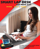Smart Lap Desk with Media Slot (Pink)