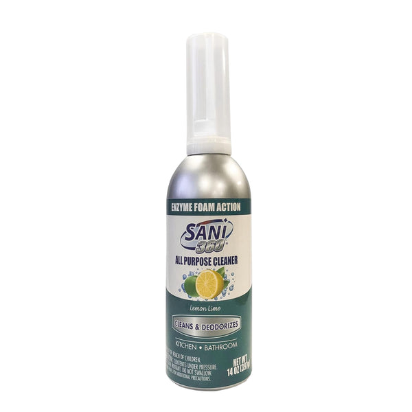 Sani 360 Multipurpose Cleaner - Lemon Lime Scent - 14 oz.