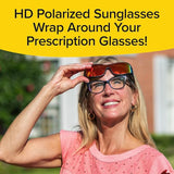 Battle Vision Wrap Around Glasses 3-Pack – Day, Night & Storm Sunglasses