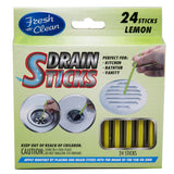 Drain Sticks - Lemon - 24 Sticks