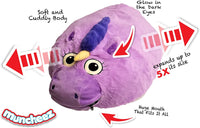 Muncheez Coolest Stuffed Animal Bag Plush Toys - Unicorn