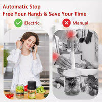 Electric Mason Jar Vacuum Sealer Cordless 200Pcs Wide Mouth