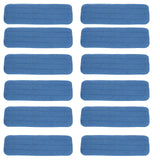 MicroFiber Swivel Mop Pad Refill, 12 pack