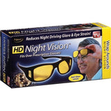 HD Night Vision Wrap Around Sunglasses - Anti-Glare Polarized Fit-Over Glasses