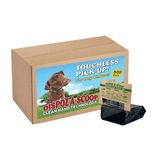 HealthPro Dispoz-A-Scoop – No Touch, No Mess, No Odor, Sanitary Dog Poop Scoopers –  500 Pack