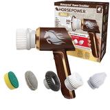 Ruby Horsepower Scrubber Gold Edition - 350 RPM Cordless Power Scrubber