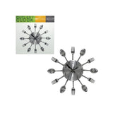 Kole Clock Kitchen Cutlery Wall Clock