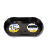 Non-Skid Pet Bowl Tray (Black)
