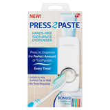 Press 2 Paste Hands-Free Toothpaste Dispenser