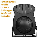 12V Compact Car Heater with Window Defroster - Fast and Efficient