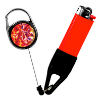 Lighter Leash Retractable Lighter Holder -Tye Dye Series - Standard Size (3)