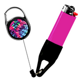 Lighter Leash Retractable Lighter Holder -Tye Dye Series - Standard Size (3)
