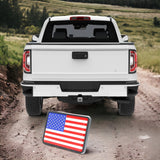 Truck Tails - Trailer Hitch Receiver Cover - USA Flag