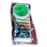 Butterfly Tapestry Armrest Organizer Set w/ Sewing Kit