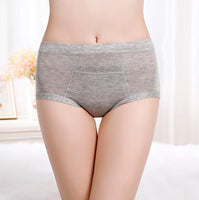 CODE RED Period Panties with Pocket- Grey- Large