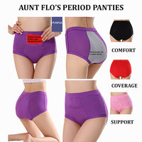 CODE RED Period Panties with Pocket- Grey- Large