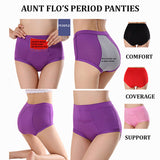 CODE RED Period Panties with Pocket- Grey- Large
