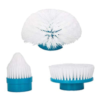 Fityle 3 x Turbo Scrub Electric Cleaning Brush Head Cleaner Bathroom Kit