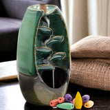 Mountain River Cascading Incense Fountain - Aromatherapy Smoke Waterfall
