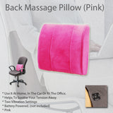 Back Massage Pillow (Pink) - Two Massage Modes