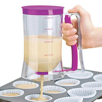 Pancake Batter Dispenser with Squeeze Handle Perfect Pancakes Every Time!