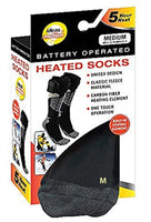 Ideas In Motion Battery Operated Heated Socks - Medium (M 9-12, W 10-13)