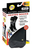 Ideas In Motion Battery Operated Heated Socks - Medium (M 9-12, W 10-13)