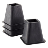 TV Time Direct - 4 Pack-  Bed Risers for Hiatal Hernias, Gerd, Acid Reflux