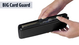 BIG Card Guard Wallet - Ultimate Protection for Your Cards (Black)