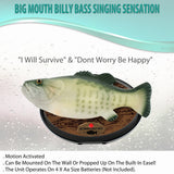 Big Mouth Billy Bass Singing Sensation "I Will Survive" & "Dont Worry Be Happy"
