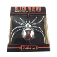 Hitch Critters Animated Ball Hitch Cover and Brake Light - Black Widow