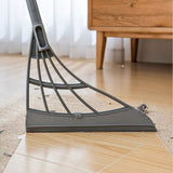 Magic Sweep Broom 2-in-1  Rotating Silicone Removable Broom