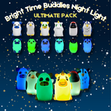 Bright Time Buddies Night Light- Ultimate 6 Pack