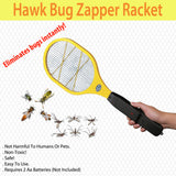 Hawk Bug Zapper Racket: Swift, Safe, and Effective