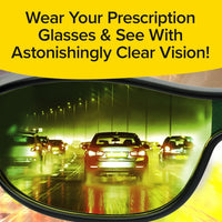 Battle Vision NIGHT Wrap Around Sunglasses - 2PK