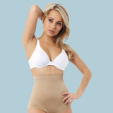 Belvia Shapewear Slimming Tummy Control Shaping Briefs (Beige) Medium 12-14
