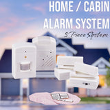 Jobar 3-Station Home Alarm, Model# JB4687