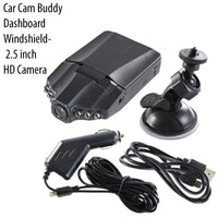 Car Cam Buddy - 2.5 inch HD Camera Recorder Car Cam with Endless Loop Recording