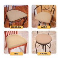 Incredible Covers Washable Chair Cover - Set of 4 (Beige)