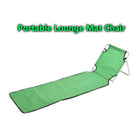 Portable Lounge Mat Chair (Green)