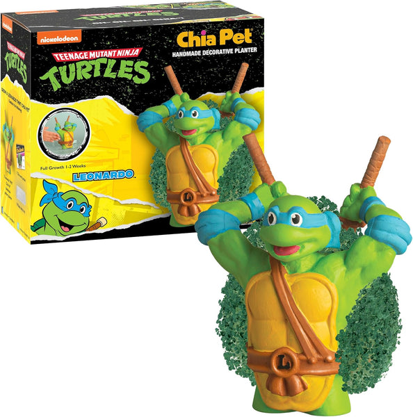 Chia Pet Planter-  Teenage Mutant Ninja Turtles - Leonardo