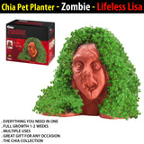 Chia Pet Planter - Zombie - Lifeless Lisa