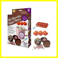 Hot Chocolate Bomb Maker with Bonus Dropper - Perfect for Custom Flavors